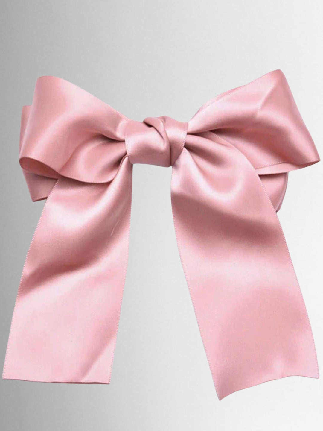 Girls Satin Large Bow Hair Clip