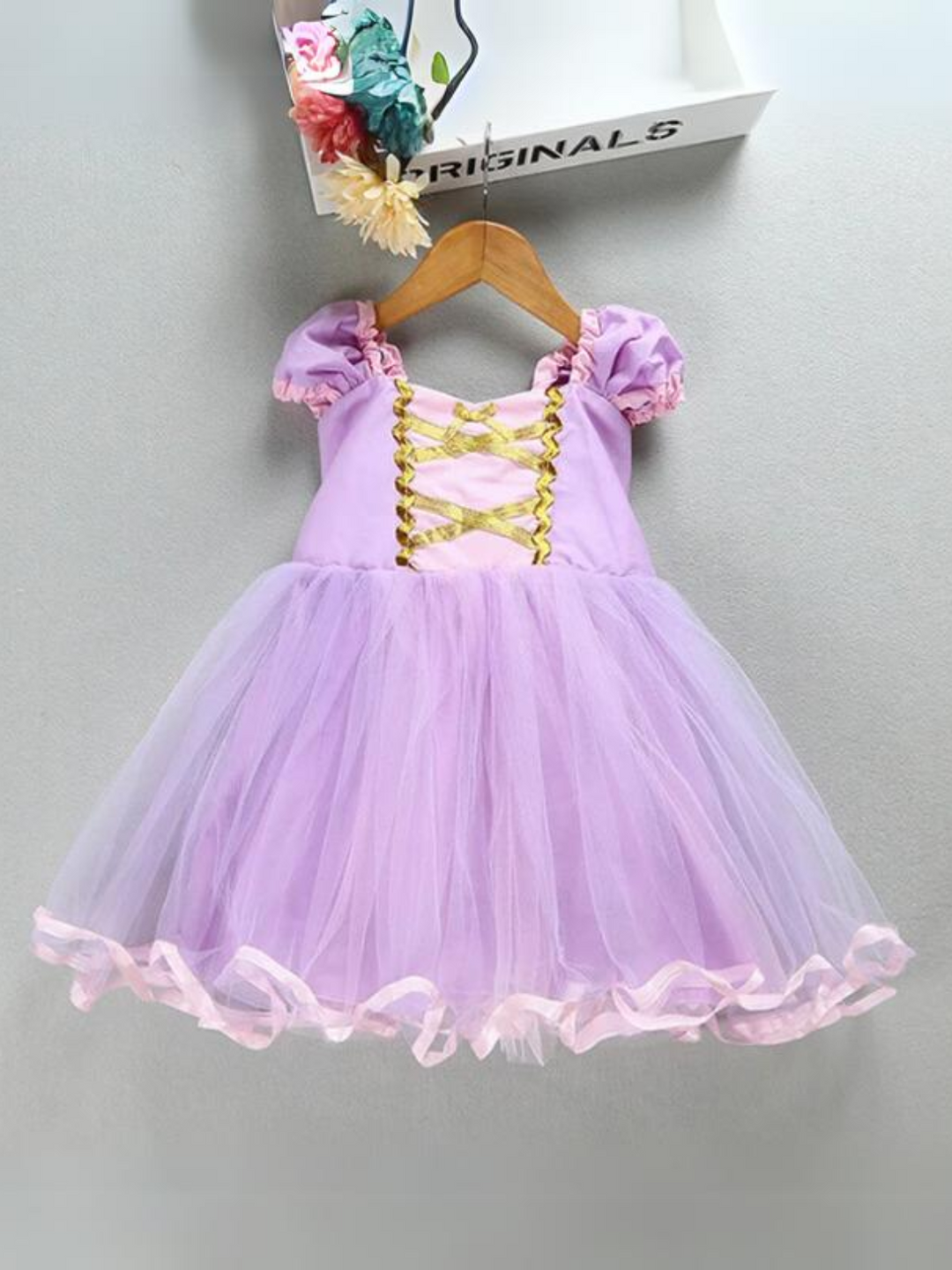 Mia Belle Girls Princess Inspired Dress | Princess Dress Up