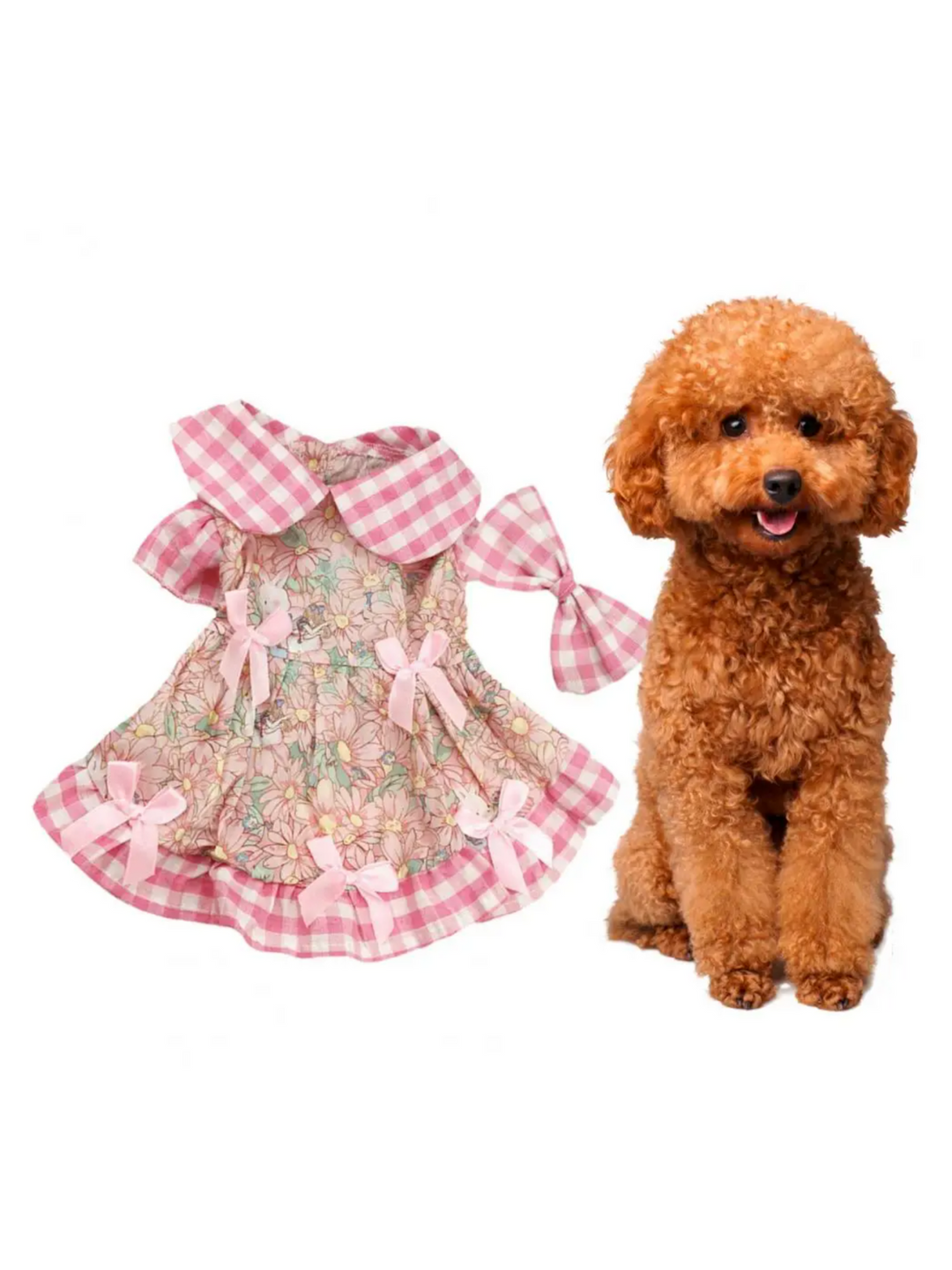 Summer Floral Pet Dress for Dogs