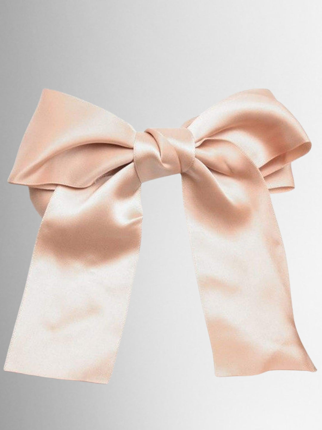 Girls Satin Large Bow Hair Clip