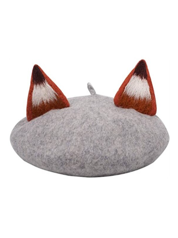 Girls Fox Ear Beret - Mia Belle Girls