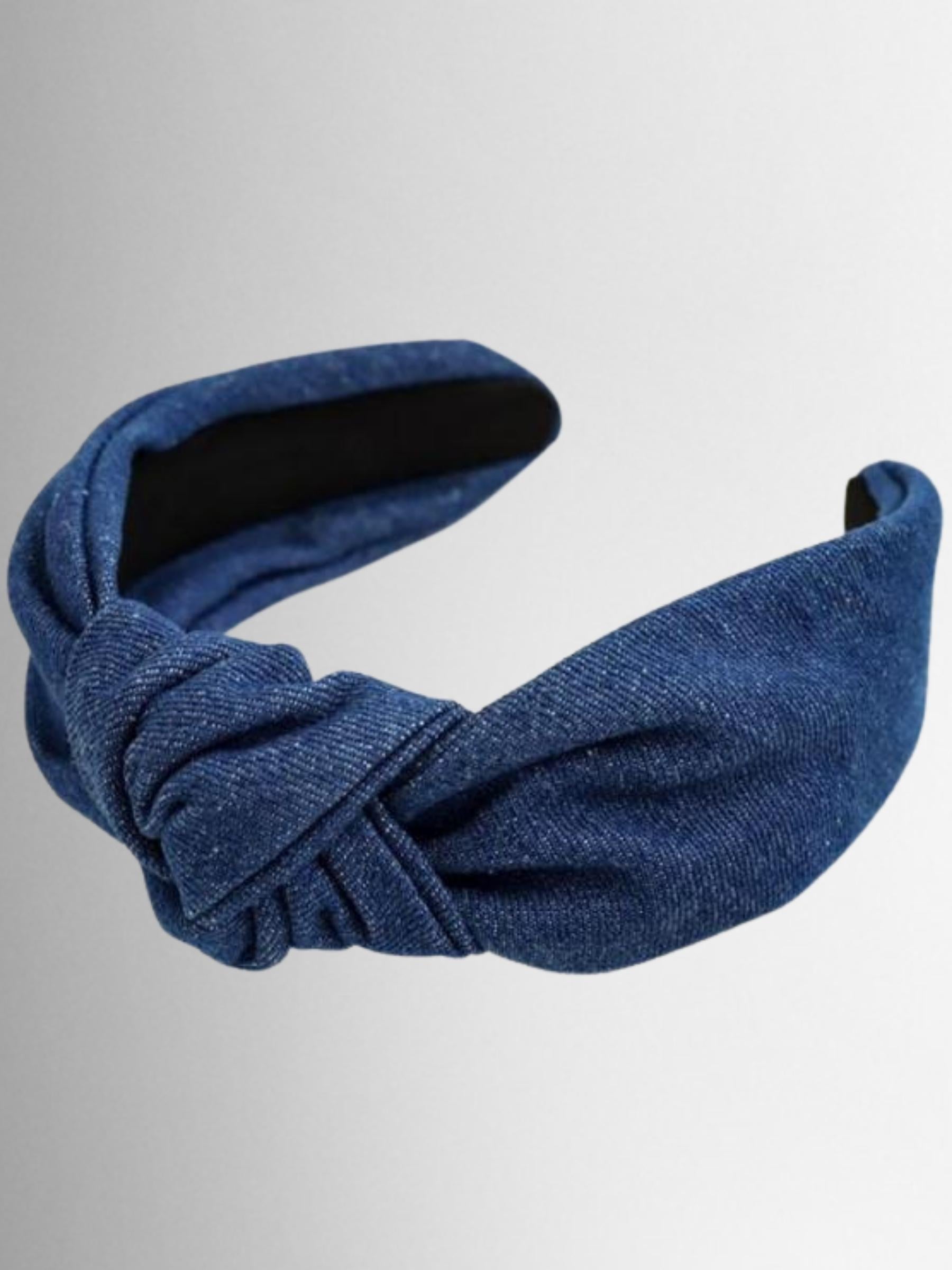 Denim knotted 4th of offers July headband