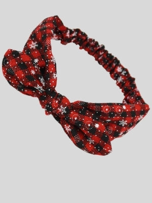 Cute Christmas Accessories | Little Girls Christmas Bowtie Headband