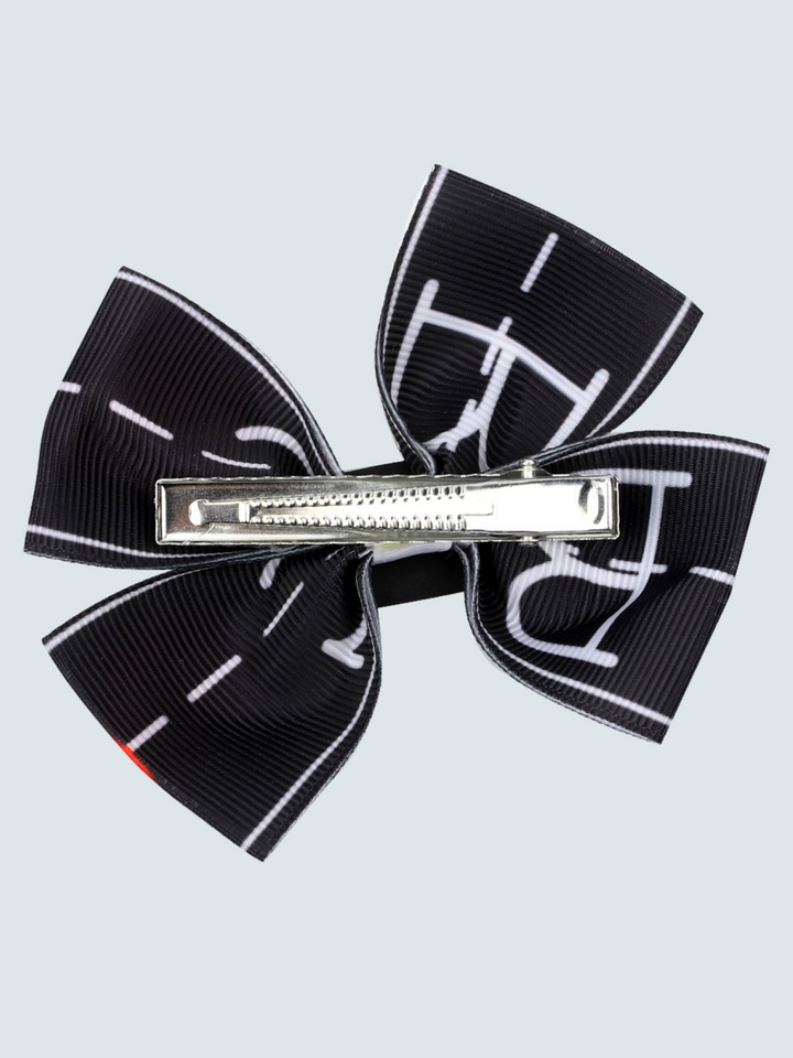 Girls ABC Hair Bow Clip