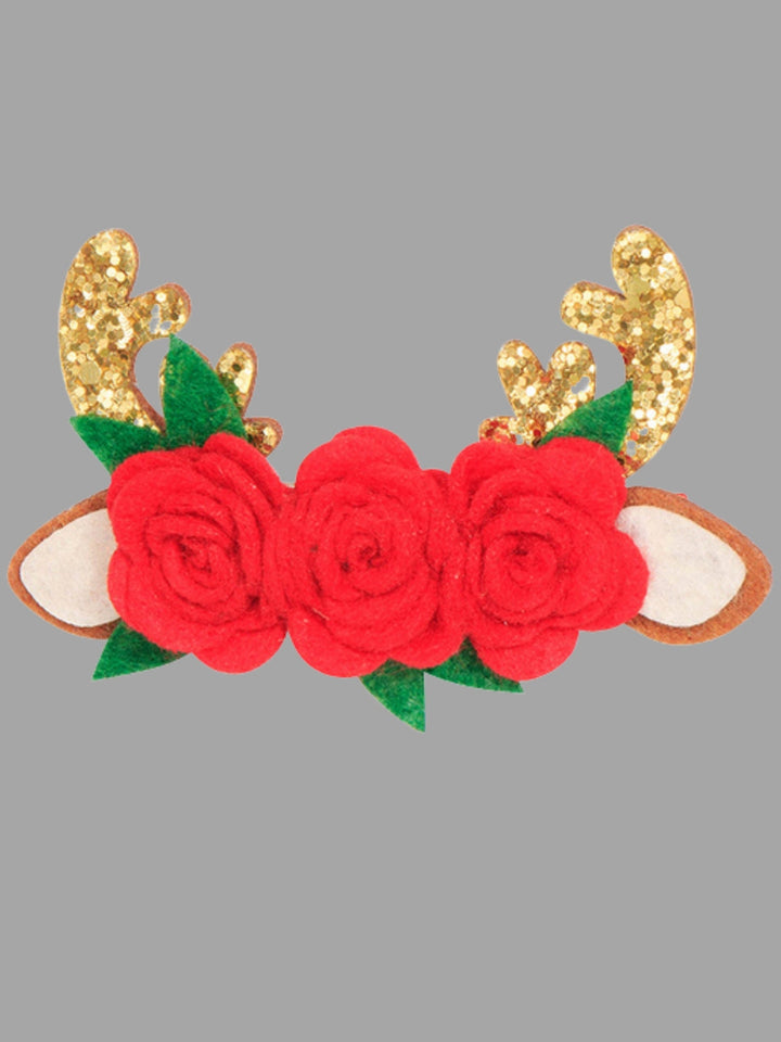 Cute Christmas Accessories | Girls Festive Sparkle Holiday Bow Clip