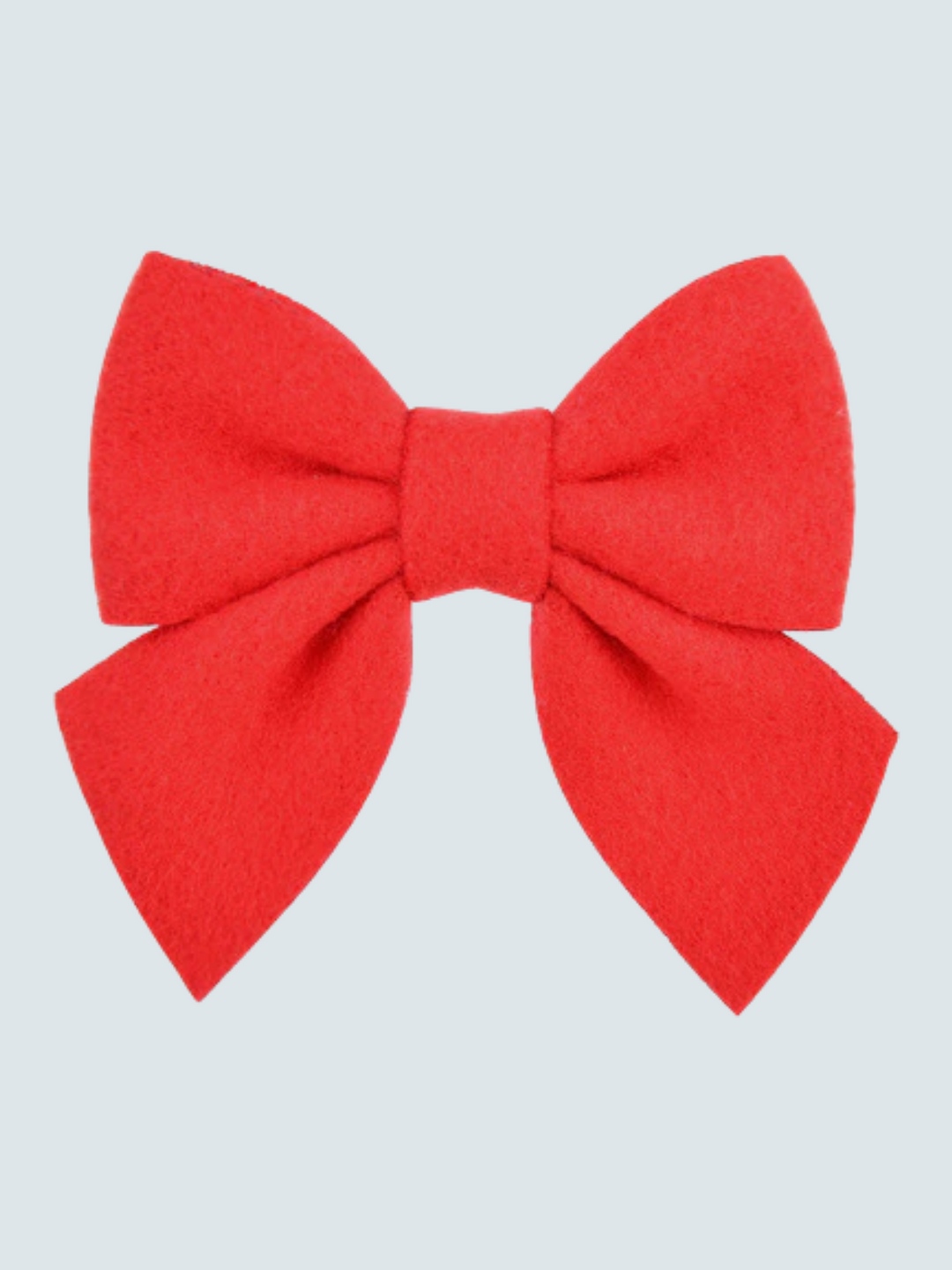 Girls Like to Get Pretty Felt Hair Bow Clip