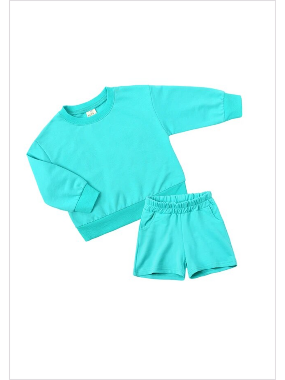 Boys Tracksuit Short Set | Mia Belle Girls Spring Outfits