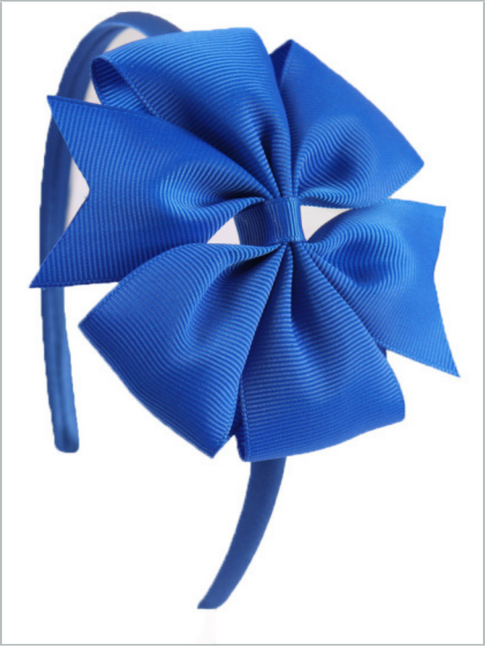 Girls 4 Inch Bow Hairband