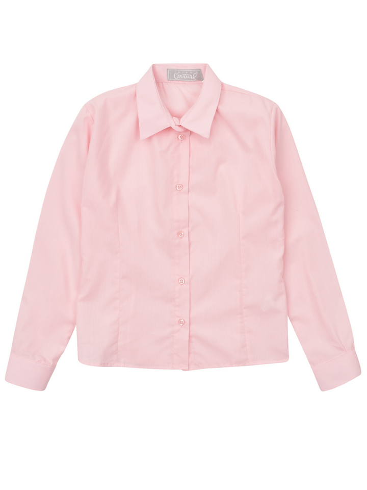 Pink Collared Dress Shirt by Kids Couture