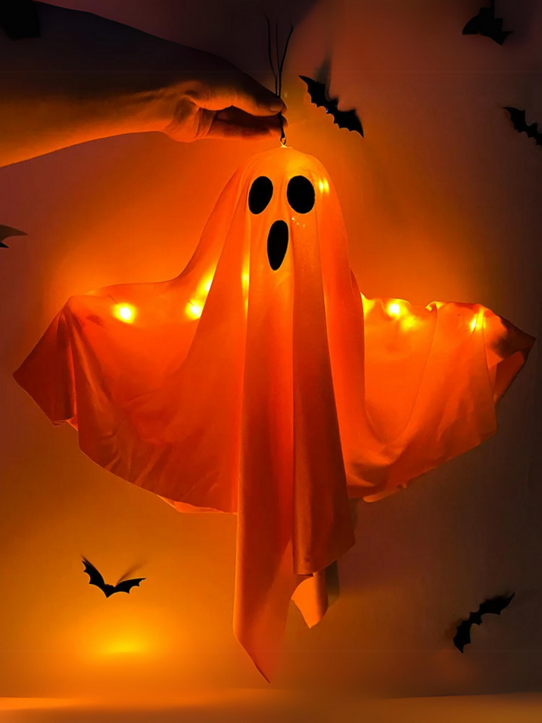 Halloween Party LED Glow Ghost Decoration for  Home