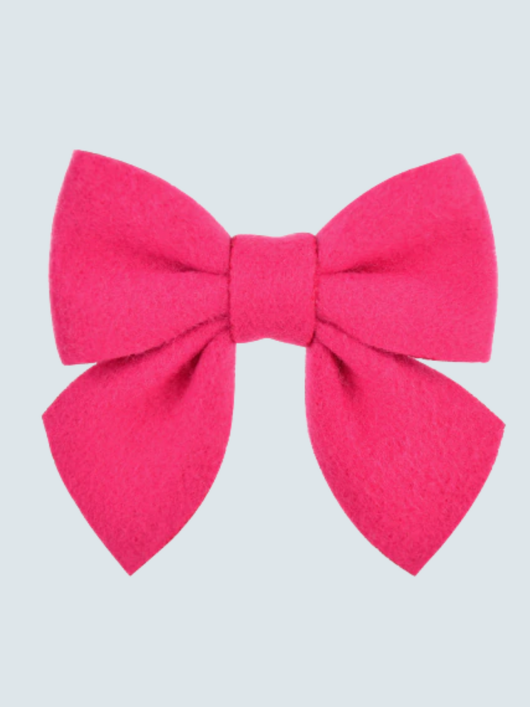 Girls Like to Get Pretty Felt Hair Bow Clip