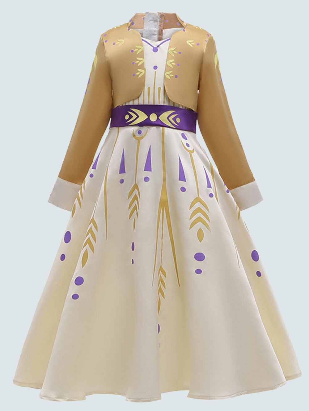 Halloween Costumes | Frozen Inspired Anna Dress | Mia Belle Girls