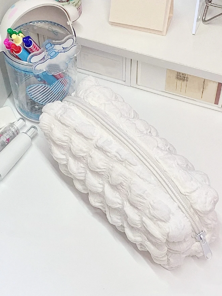 Girls Cloud Bubble Pen Bag - Soft and Stylish Pencil Case