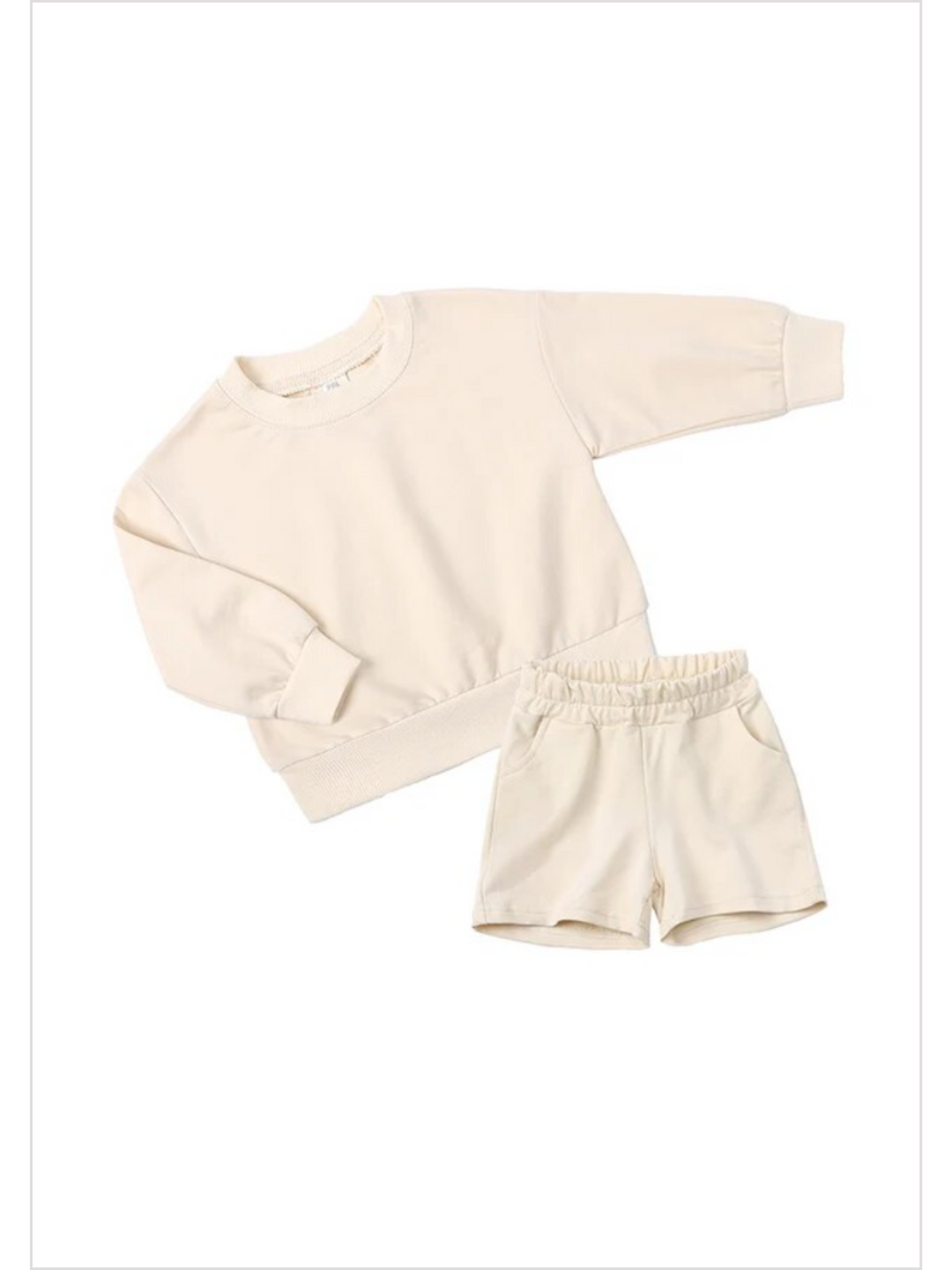 Boys Tracksuit Short Set | Mia Belle Girls Spring Outfits