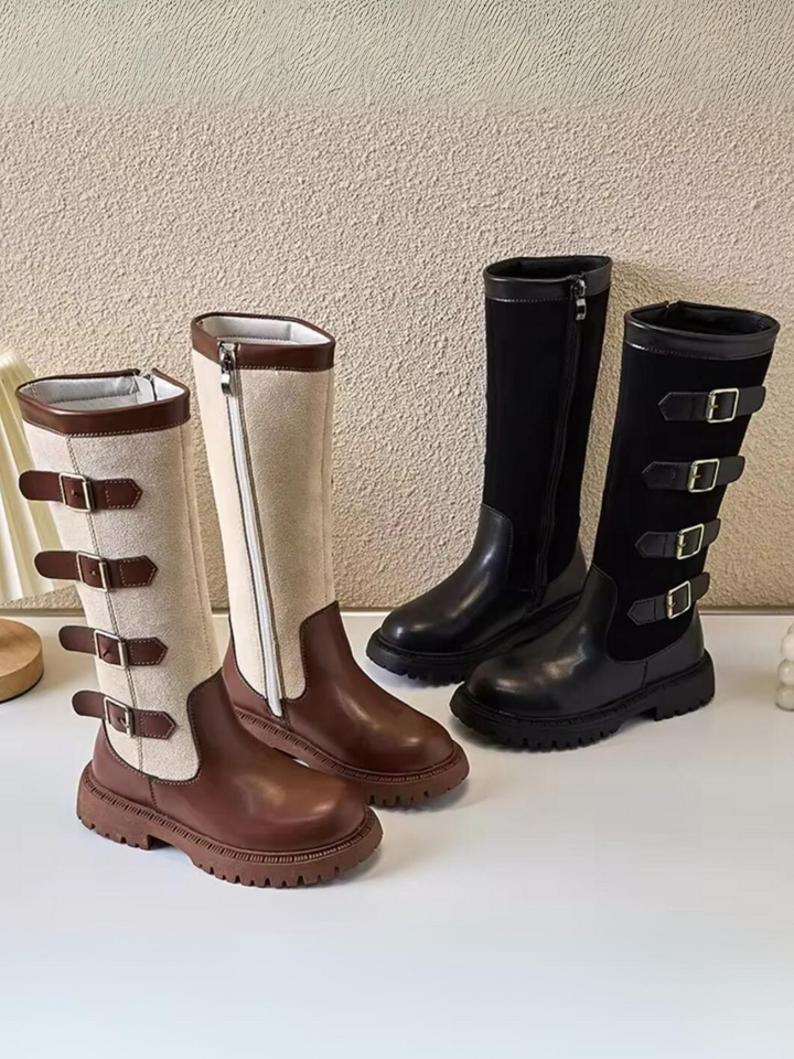 High Top Fashion Kniehohe Stiefel für Mädchen von Liv und Mia