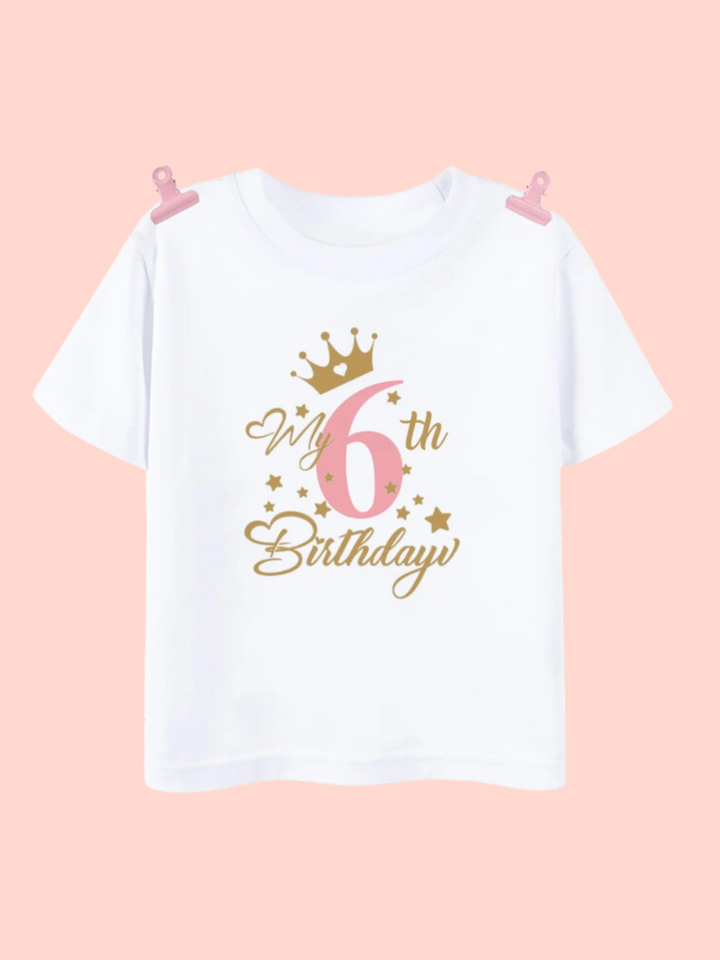 T-Shirt „Birthday Royal Celebration“ – Perfekt für die Kleinen!