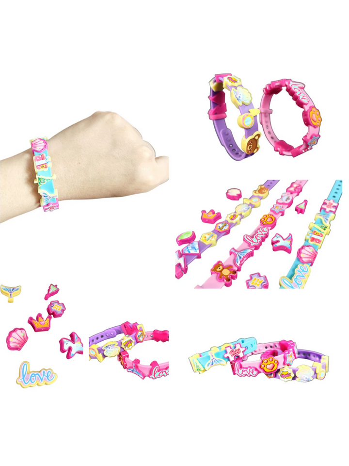 Rubber Bands Loom DIY Bracelet Making Kit