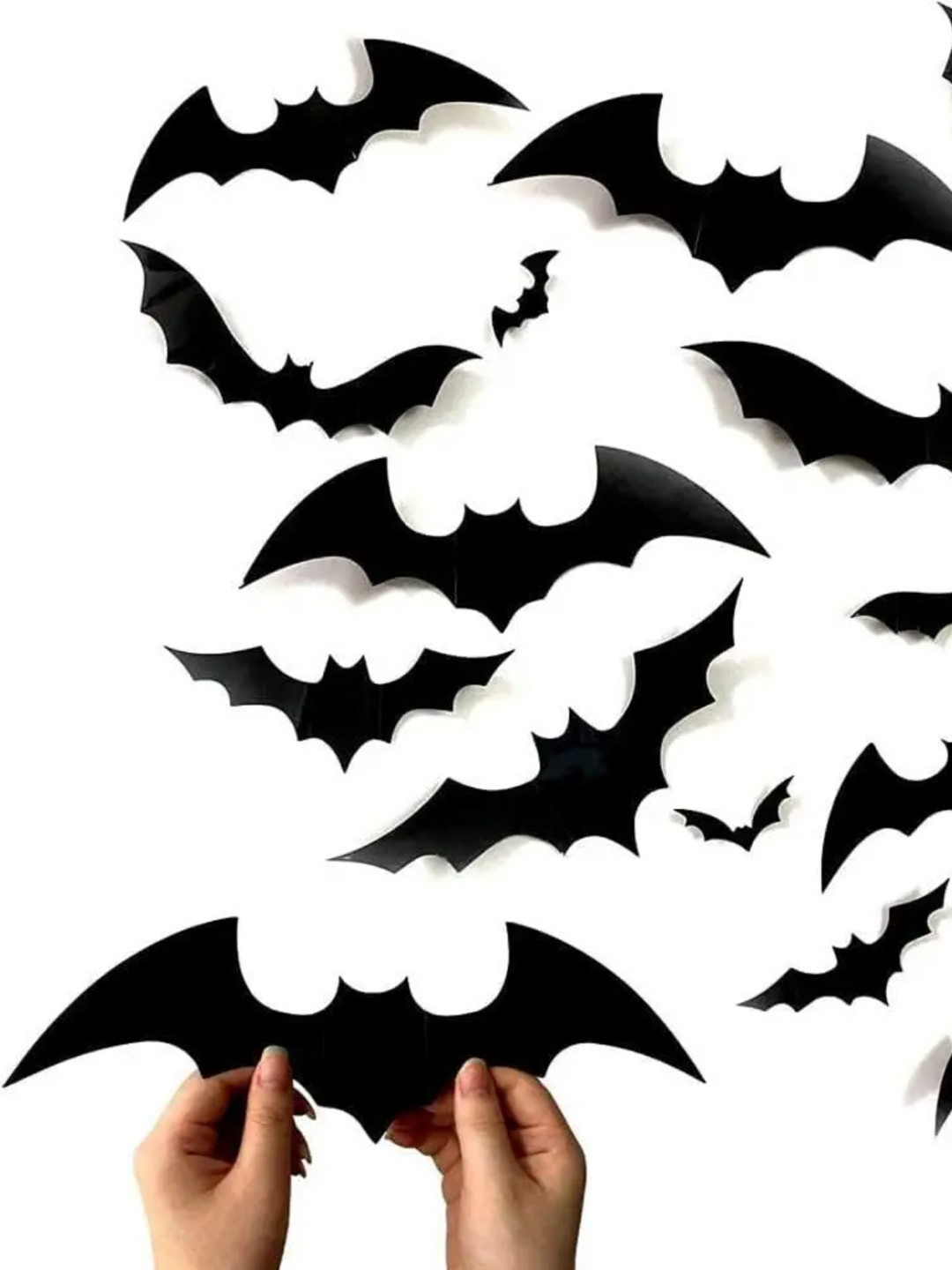 3D Halloween Bat Wall Decorations