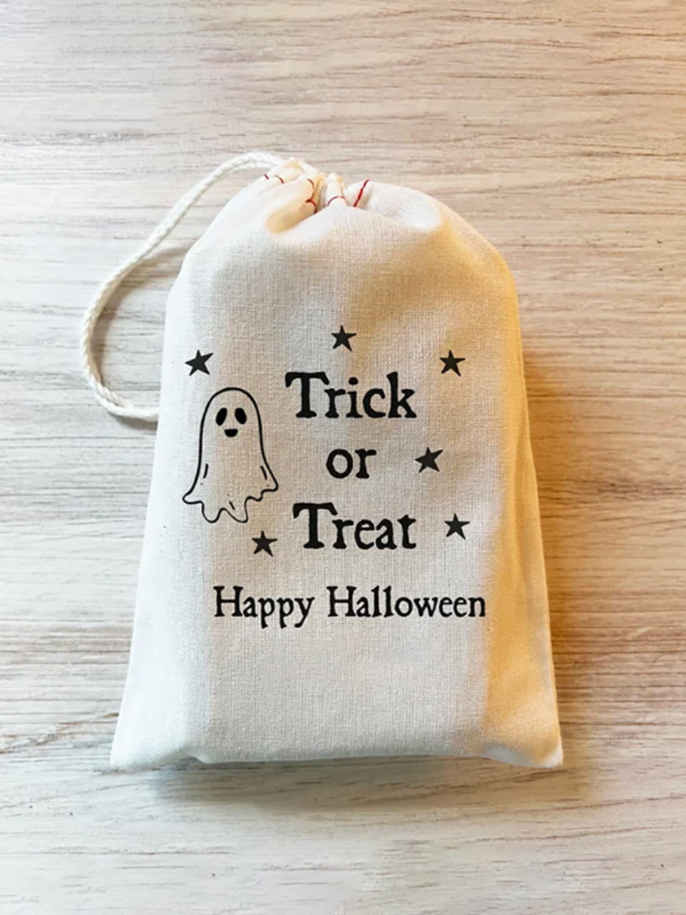 Mia Belle Girls Halloween Drawstring Candy Bag | Halloween Accessories