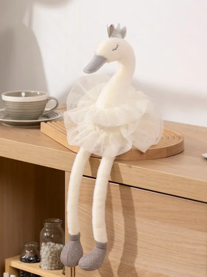 Girls Beautiful Swan Plush Baby Cotton Toys