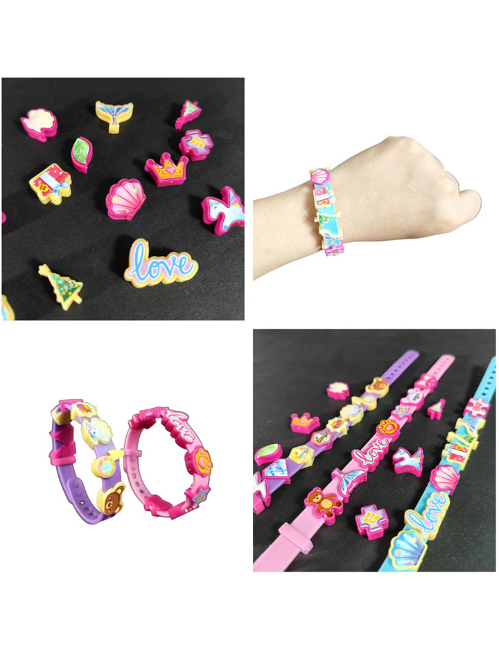 Rubber Bands Loom DIY Bracelet Making Kit