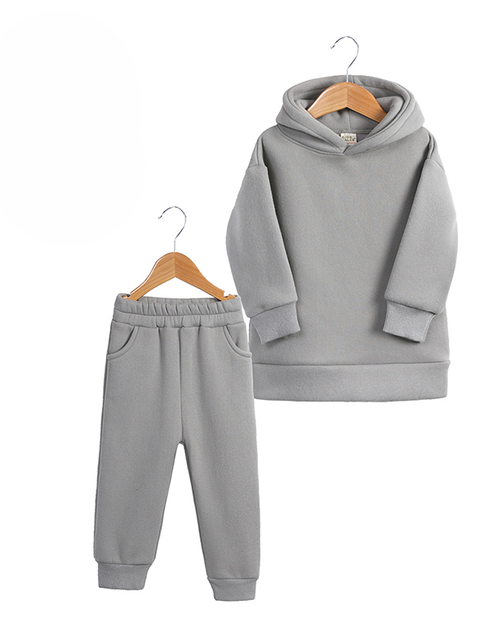 Toddler Clothing Sale | Oversized Pullover Hoodie & Jogger Pants Set