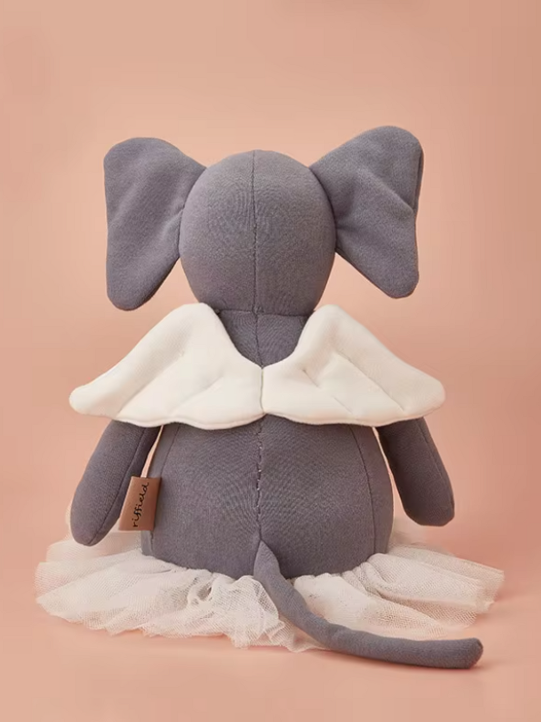 Charming Soft Plush Elephant Toy with a Beautiful Tutu Dress