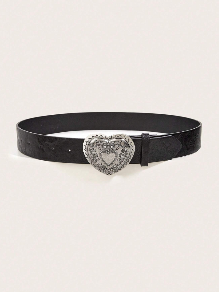 Mia Belle Girls Heart Buckle Belt | Girls Accessories