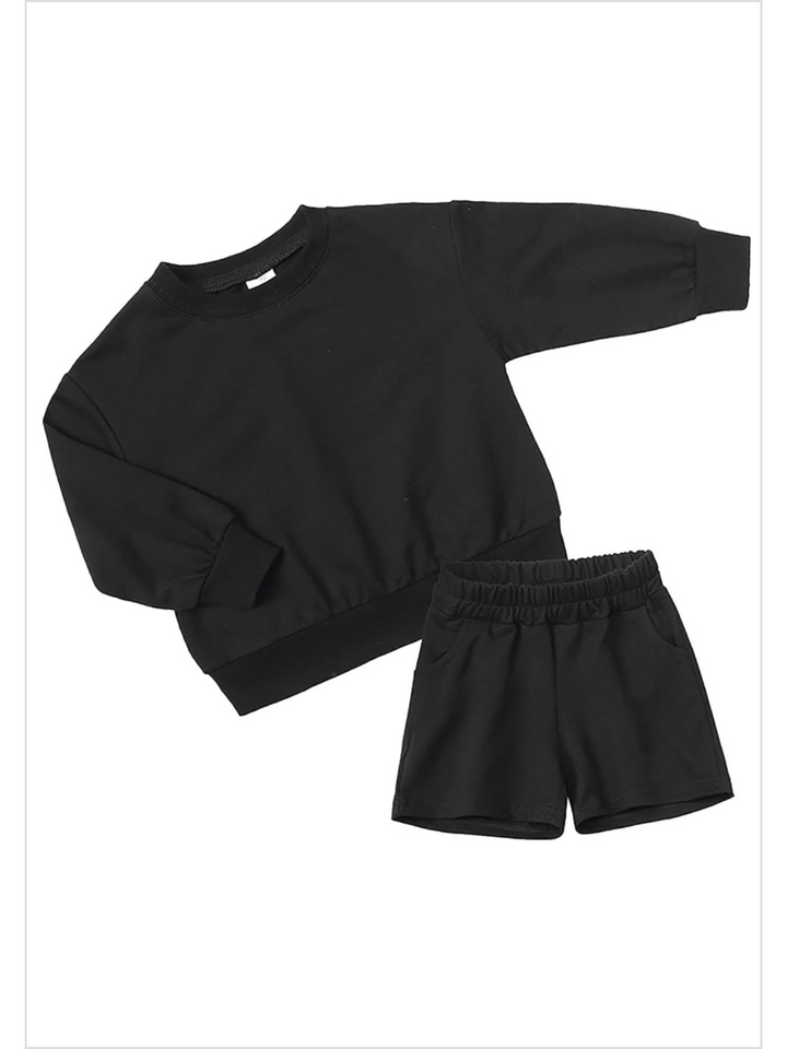 Boys Tracksuit Short Set | Mia Belle Girls Spring Outfits