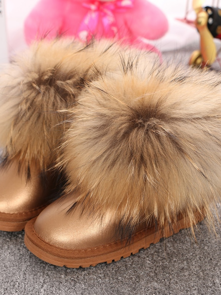 Shoes By Liv & Mia | Big Faux Fur Winter Boots | Boutique Accessories