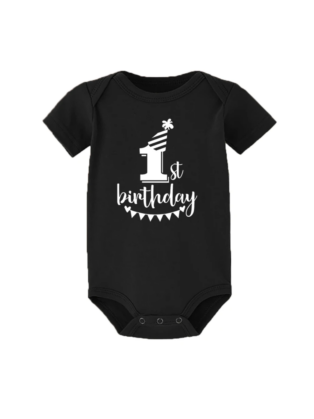 Charming ""My 1st Birthday"" Baby Romper - Perfect First Birthday Outfit