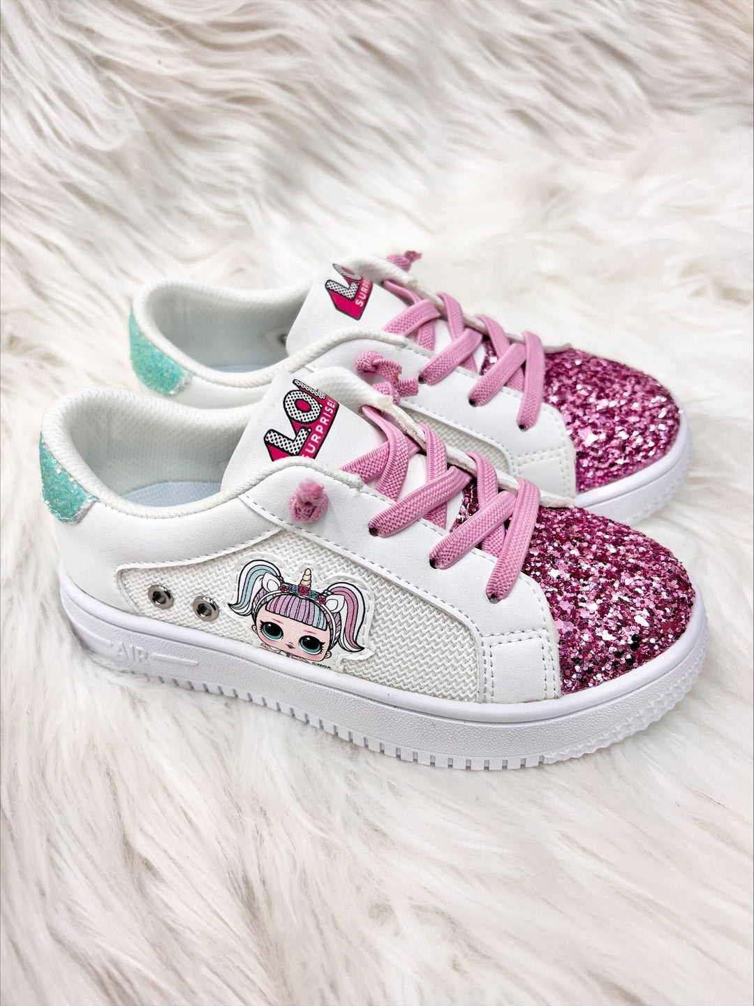 L.O.L. SURPRISE! Unicorn Glitter Sneakers | Little Girls Shoes