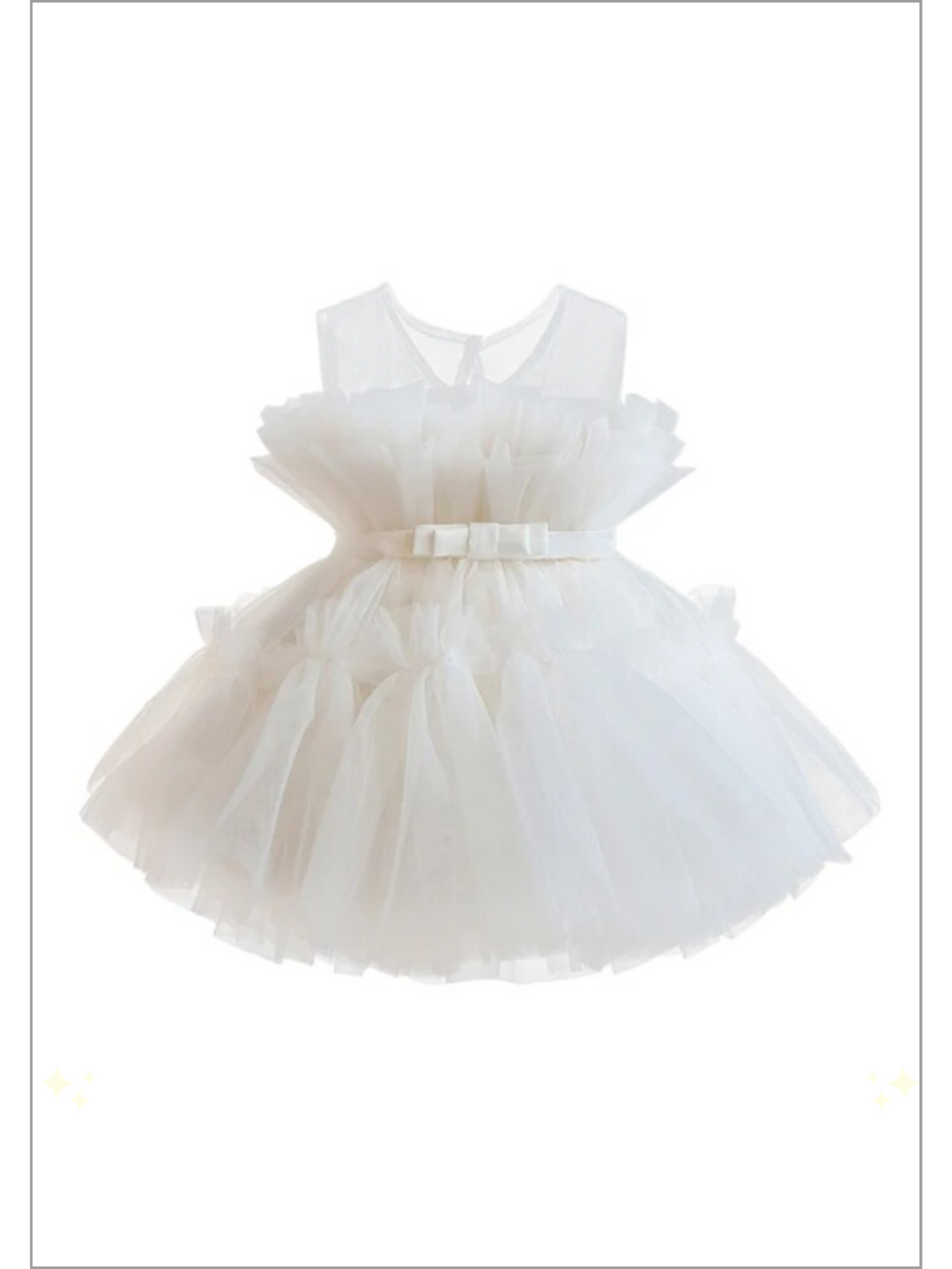 Mia Belle Girls Belted Tutu Dress | Girls Communion Dresses