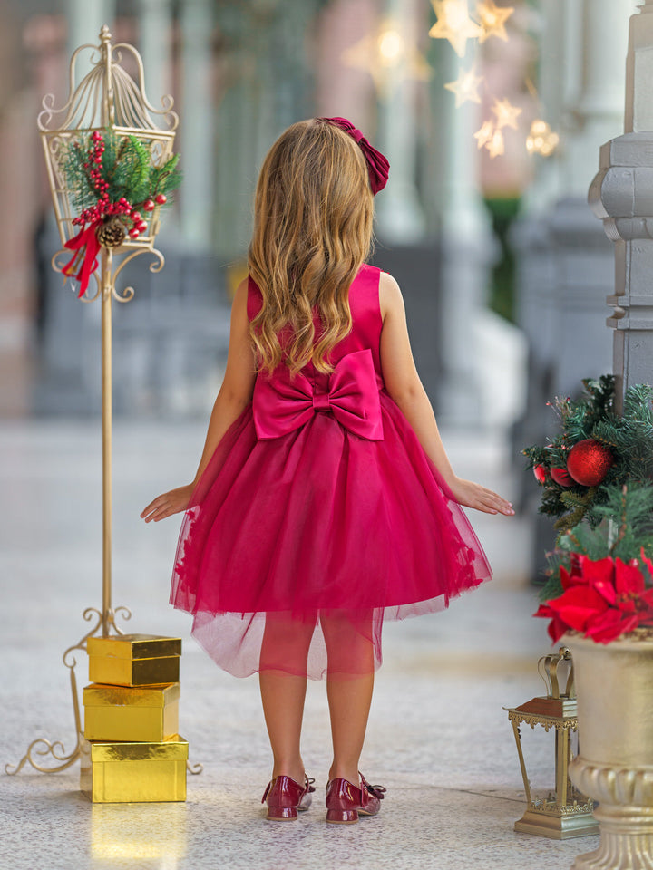 Enchanted Garden Butterfly Tutu Tulle Dress