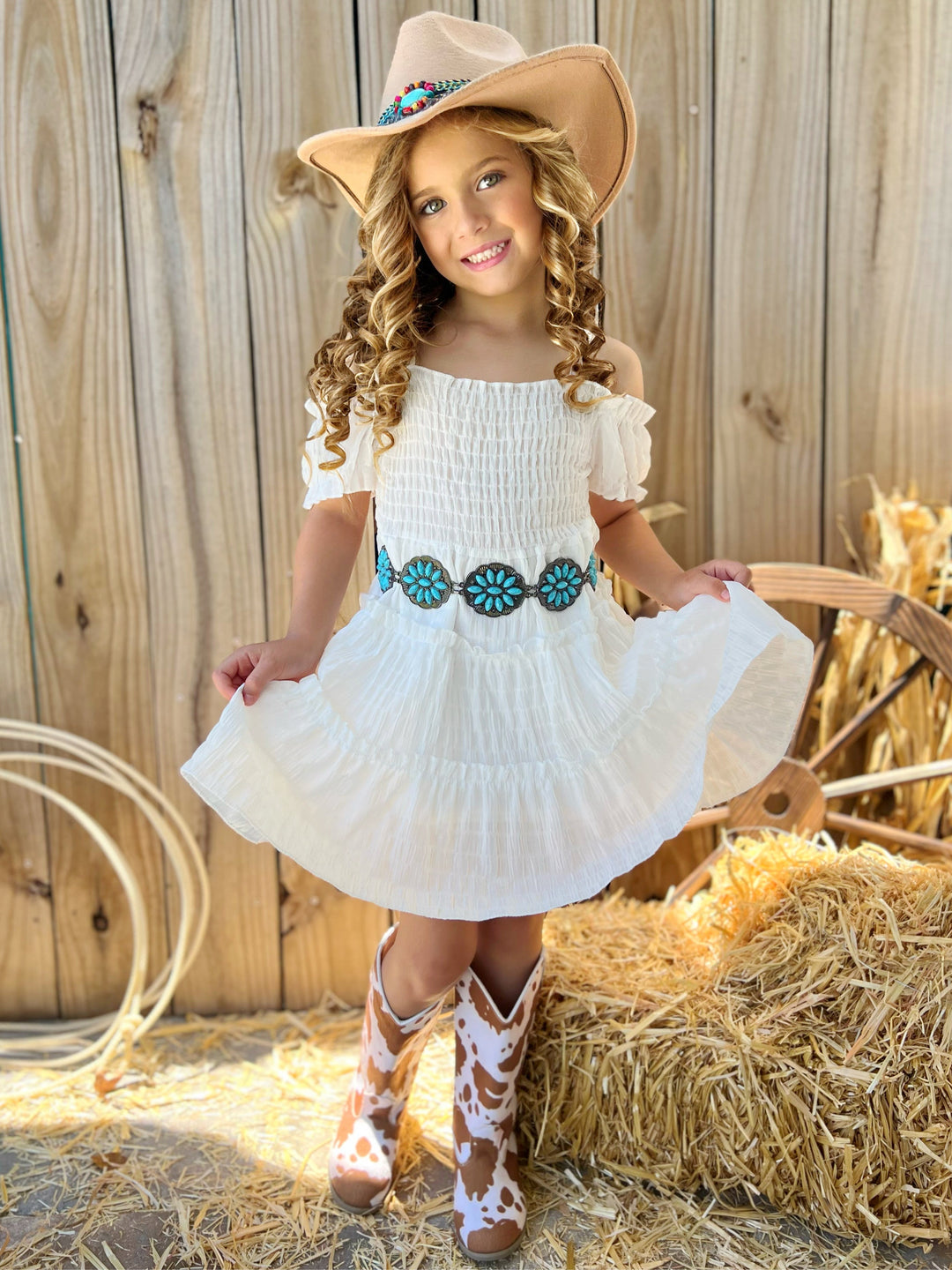 Cottage Dream Off Shoulder Sundress