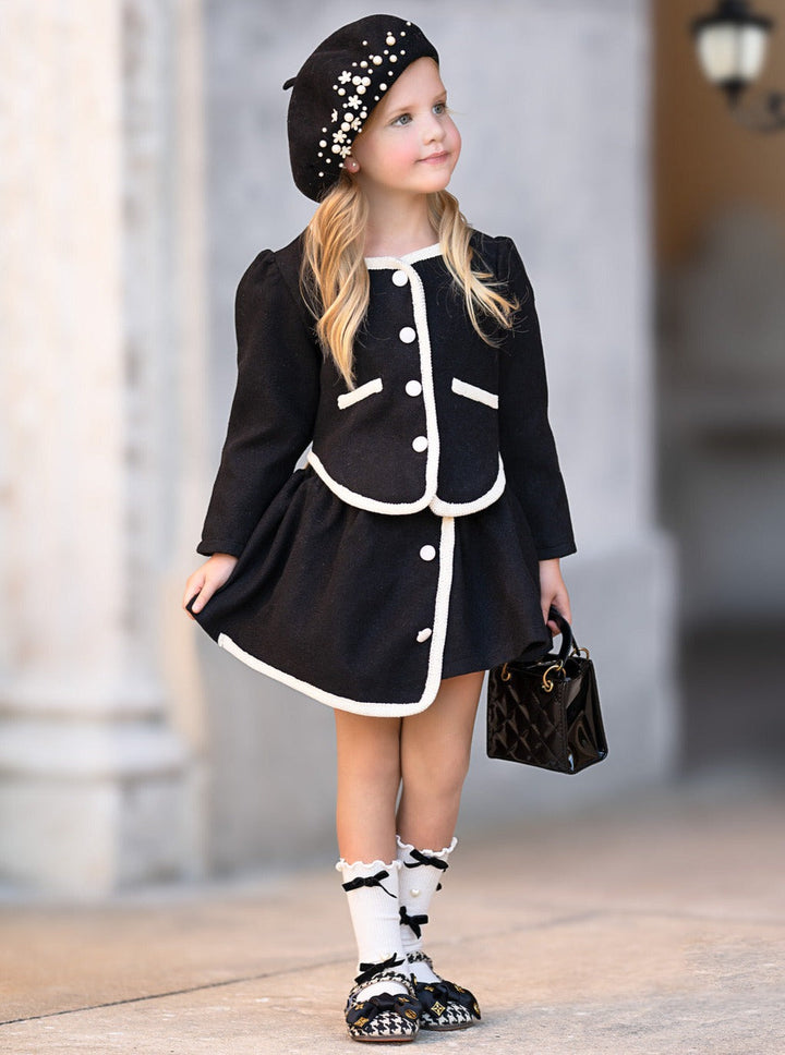 Preppy Makeover Jacket and Skirt Set