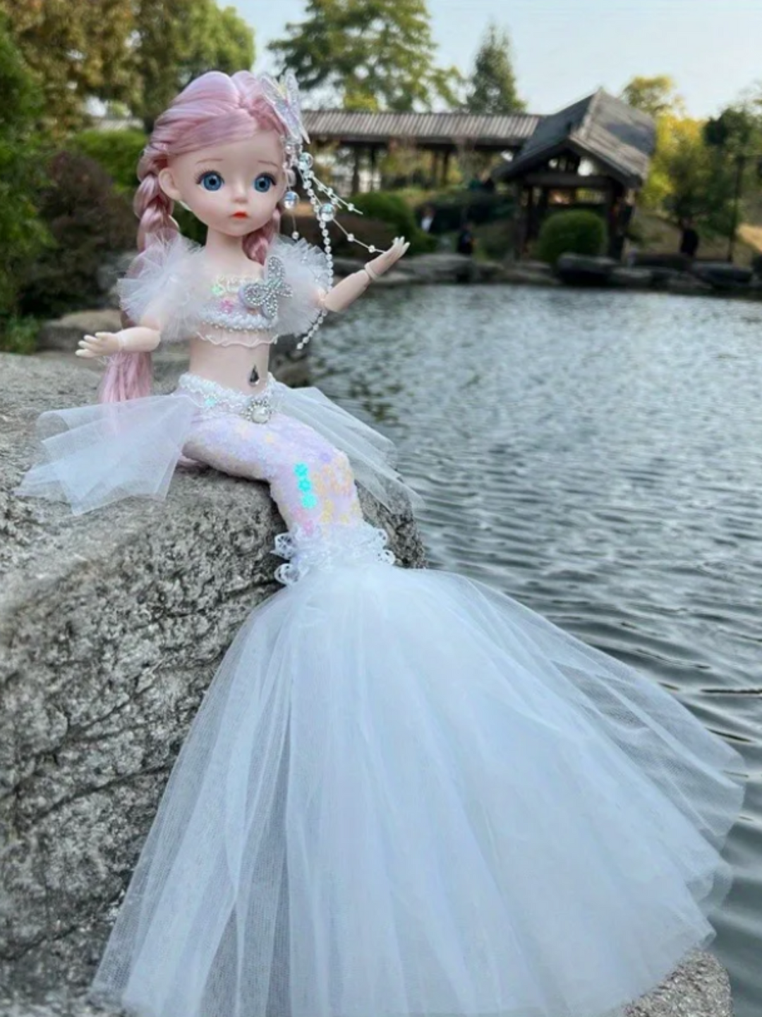 Enchanting Mermaid Doll - Available in 7 Colors