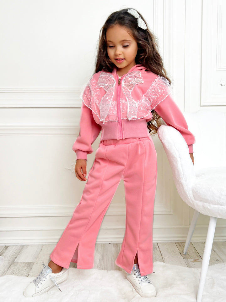 Mia Belle Girls Hoodie & Flare Pants Set | Cute Outfits For Girls