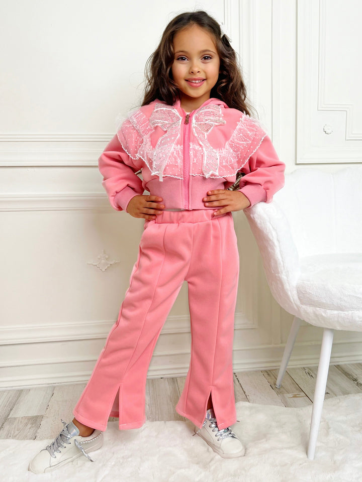 Mia Belle Girls Hoodie & Flare Pants Set | Cute Outfits For Girls