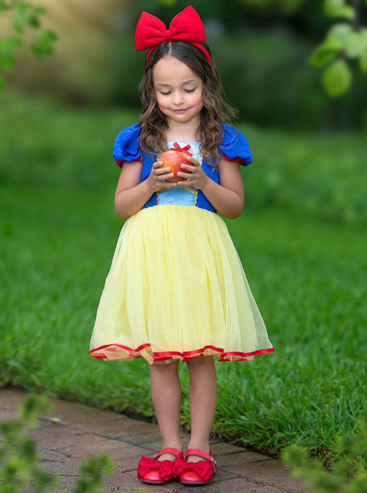 Mia Belle Girls Princess Inspired Dress | Princess Dress Up