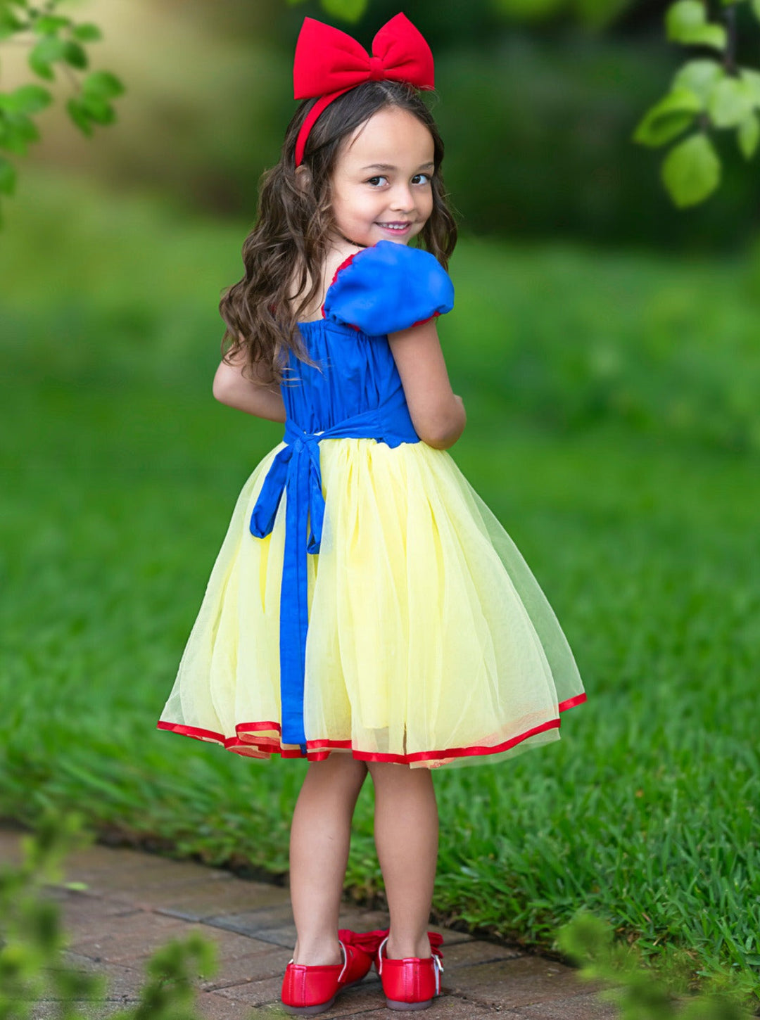 Mia Belle Girls Princess Inspired Dress | Princess Dress Up