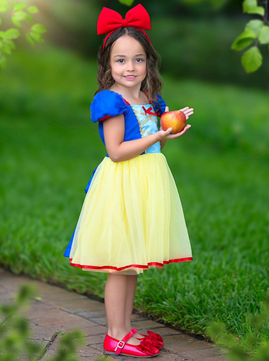 Mia Belle Girls Princess Inspired Dress | Princess Dress Up