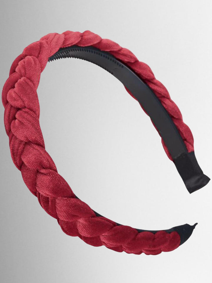 Cute Fashion Accessories | Girls and Women's Velvet Braided Headband