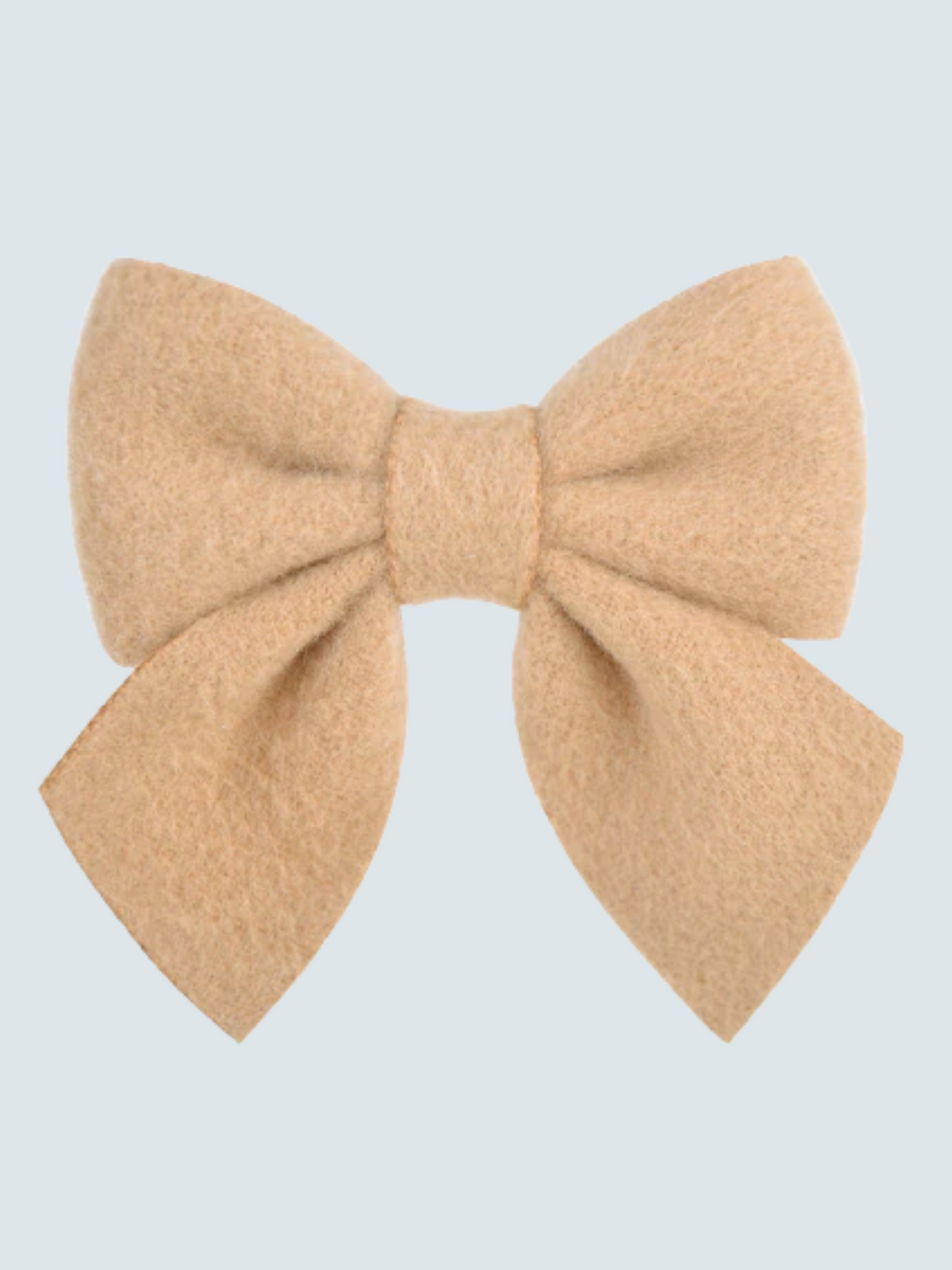 Girls Like to Get Pretty Felt Hair Bow Clip