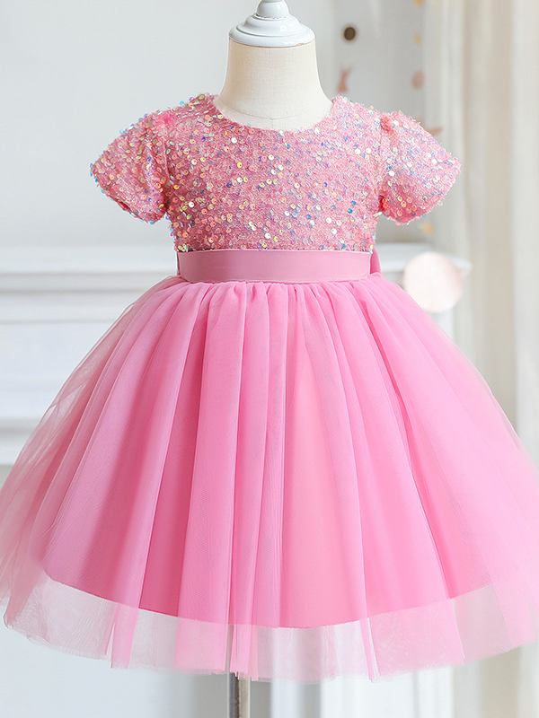 Girls Special Occasion Dresses | Sequin Bodice Formal Tutu Dress