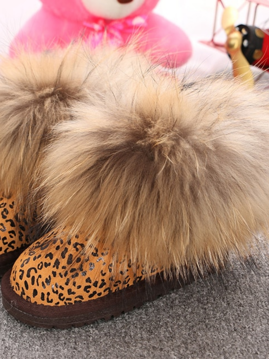 Shoes By Liv & Mia | Big Faux Fur Winter Boots | Boutique Accessories