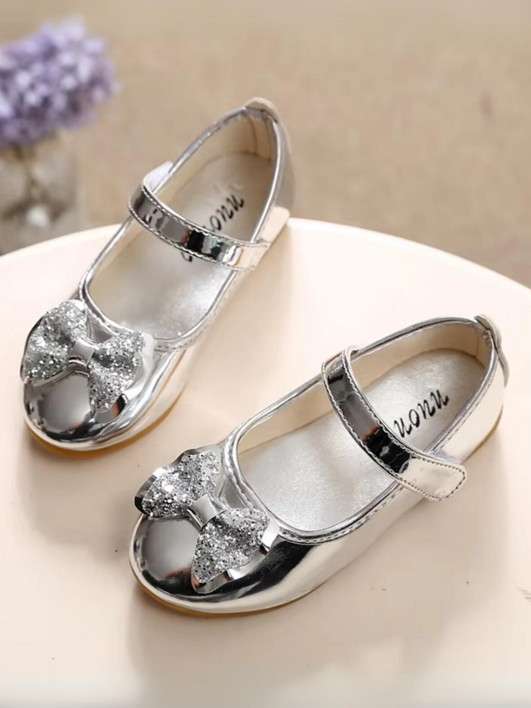 Dazzling Bow Embellished Shoes by Liv and Mia