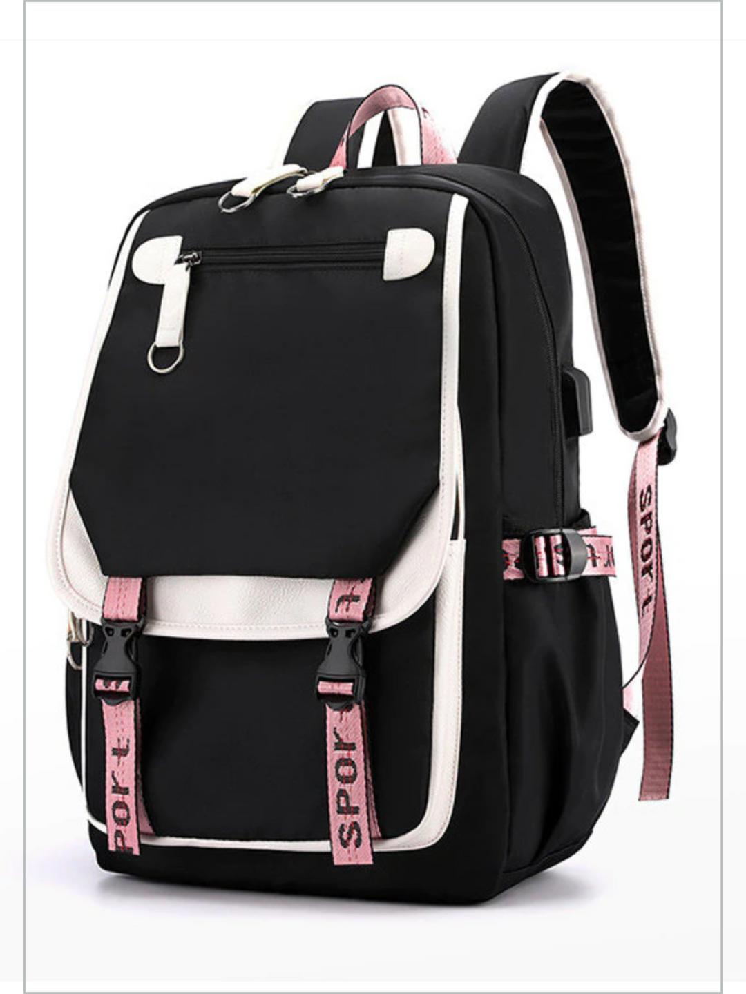 Back To School Accessories | USB Port Backpack | Mia Belle Girls