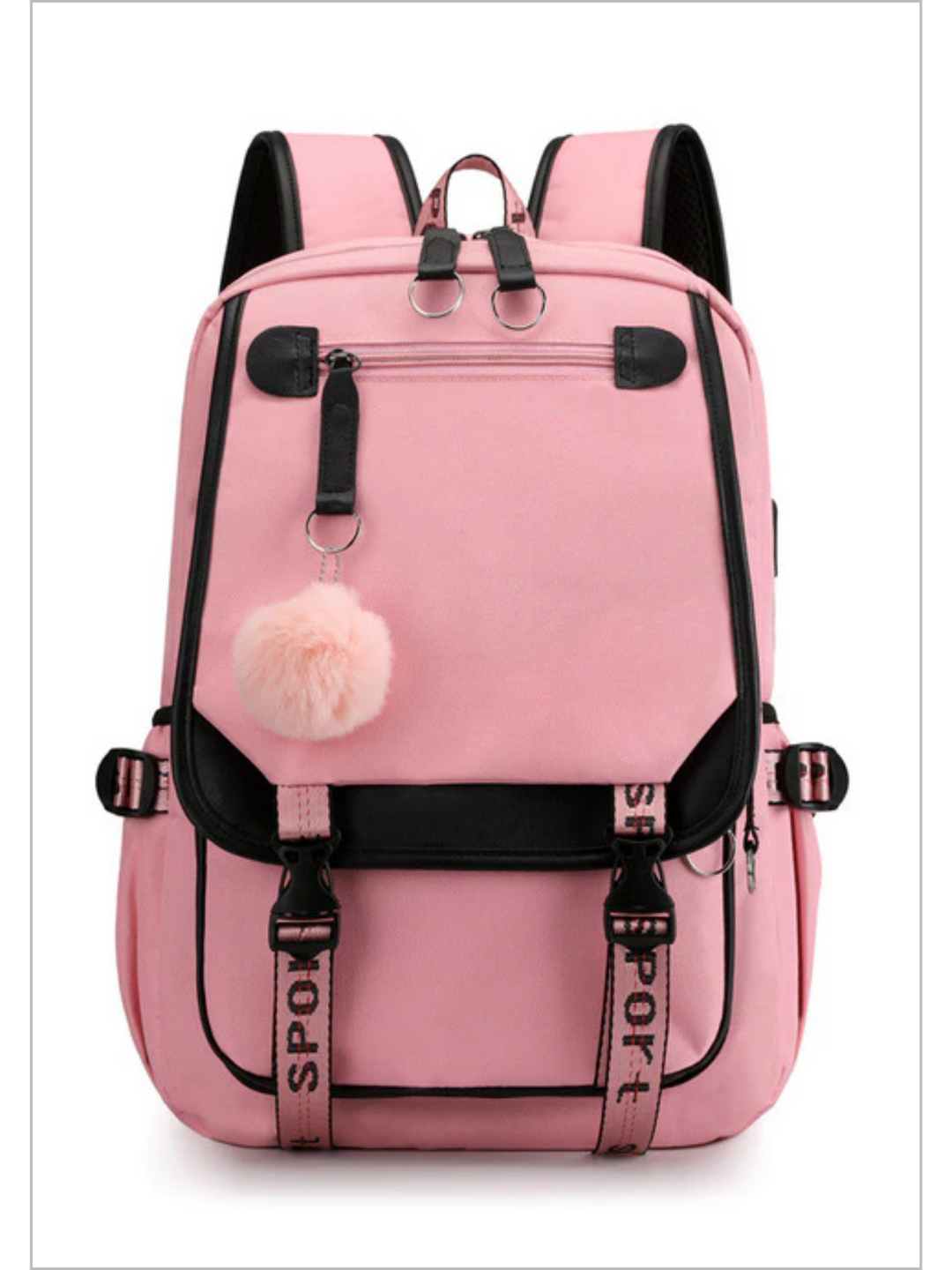 Back To School Accessories | USB Port Backpack | Mia Belle Girls