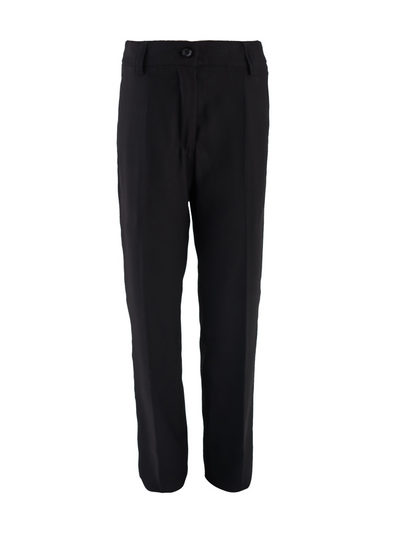 Black Classic Uniform Trouser Pants by Kids Couture